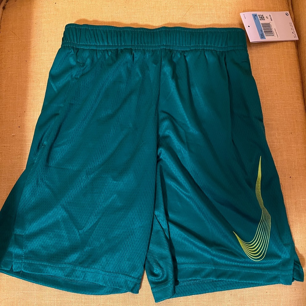 NIKE boys dri-fit workout shorts.  New with tags.